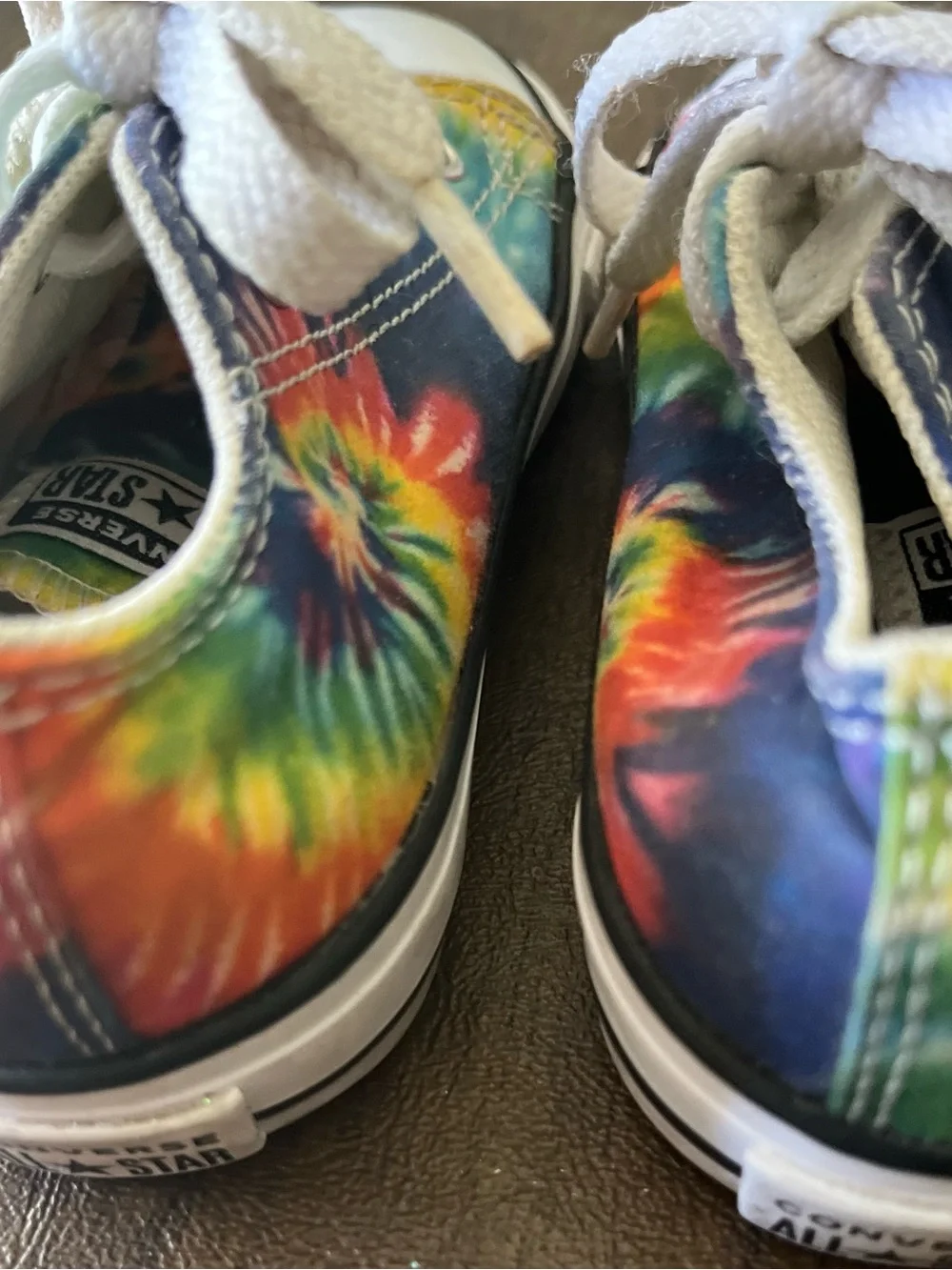 Converse Kids Tie-Dye Canvas Sneakers - Rainbow